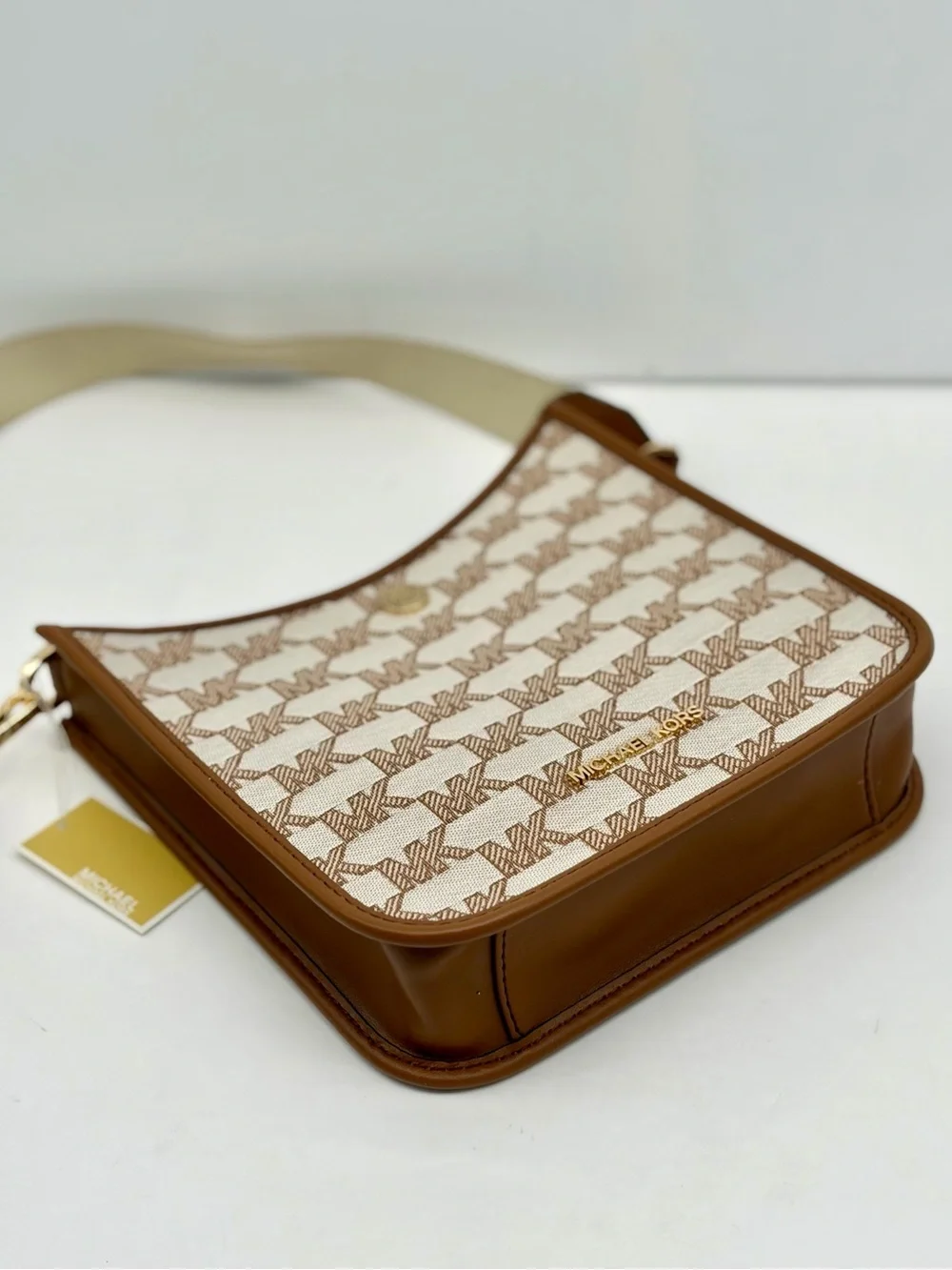Michael Kors Briley Small Logo Messenger Crossbody Bag